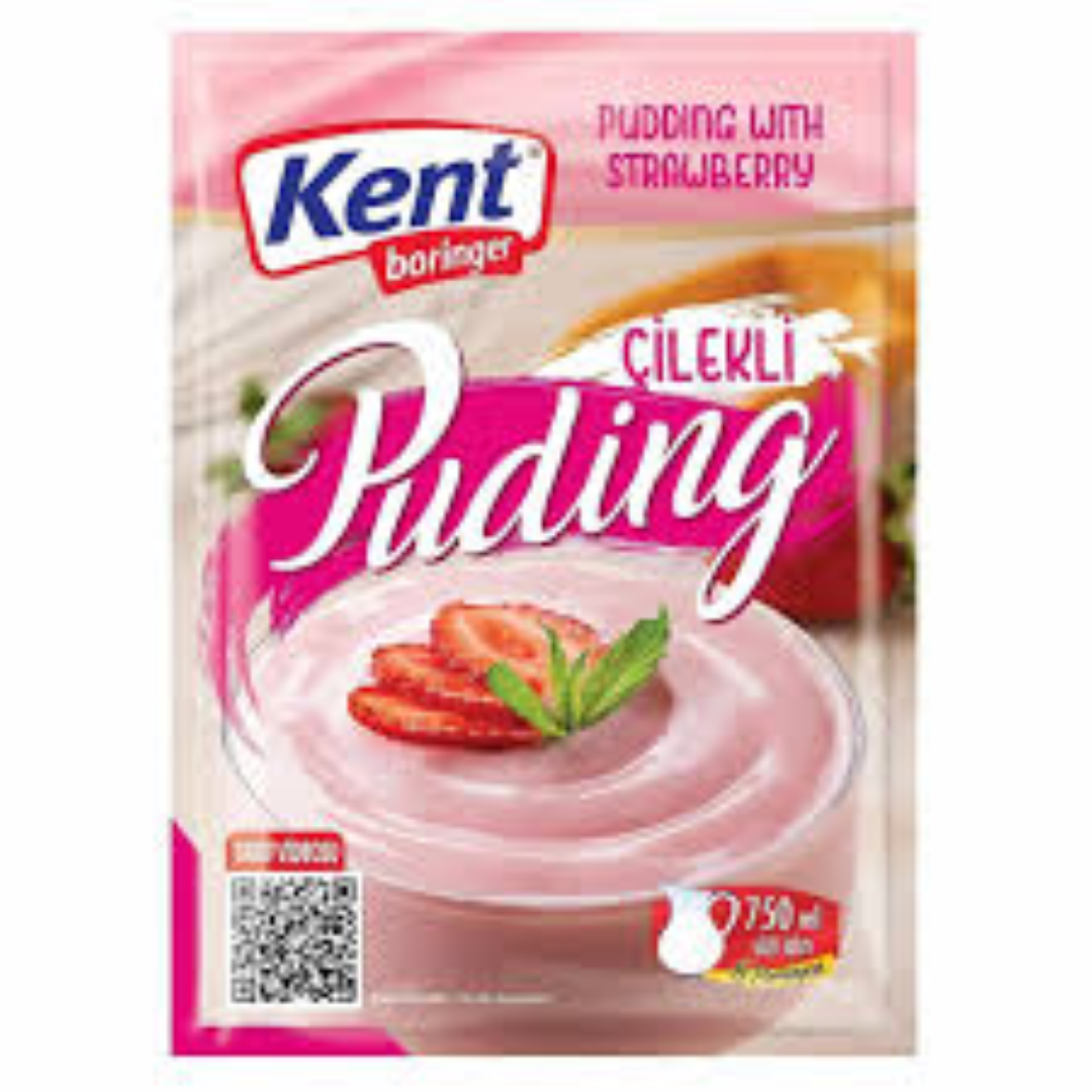 KENT BORINGER STRAWBERRY PUDDING 125G